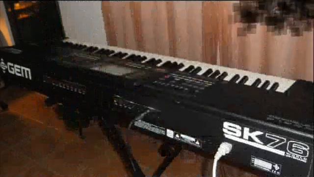 GEM SK 76---MUSICA BEIJAME MUITO SUPER TECLADO смотреть онлайн