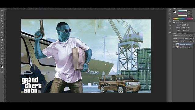 EASY RGB SPLIT! PHOTOSHOP CS6 TUTORIAL! смотреть онлайн