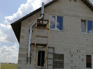 Монтаж дымохода твердотопливного котла своими руками