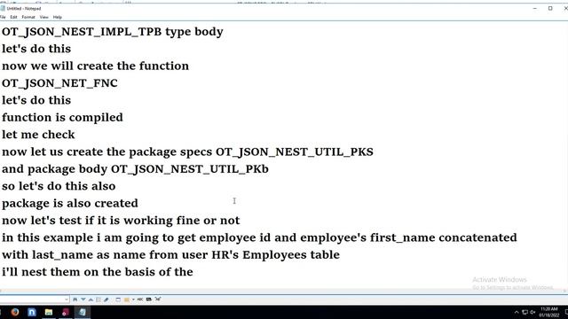 How to Create JSON Nest Data From Table In Oracle Database. смотреть онлайн