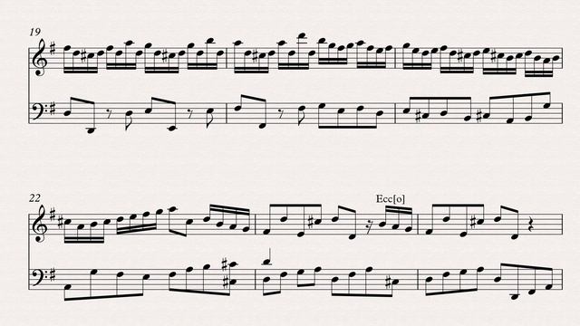 William Walond (1719 - 1768): Voluntary V In G Major Op. 1 (1752)