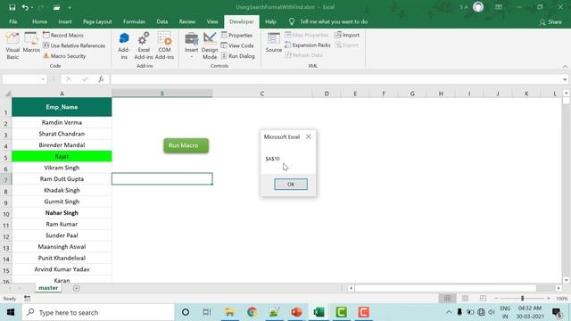 Using Search Format in Find Method | Excel VBA Tutorial in Hindi смотреть онлайн