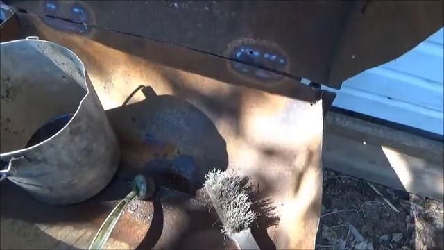 Бочку в дело.Ванна-мойка для запчастей из старой бочки смотреть онлайн