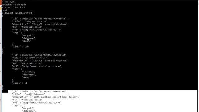 09-MongoDB | Menampilkan Dokumen dengan Metode "find()" & "pretty()" смотреть онлайн