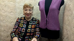 Вязаная тесьма крючком. Мастер-класс по вязанию крючком от О. С. Литвиной.