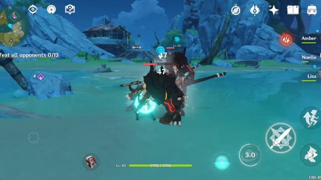 Genshin Impact with POCO F4 GT (2) смотреть онлайн