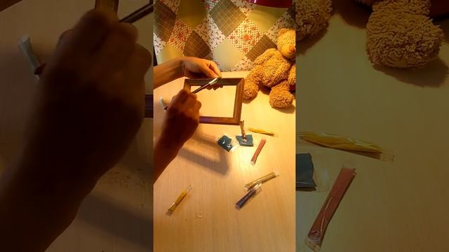 Делаем цветную рамку смотреть онлайн