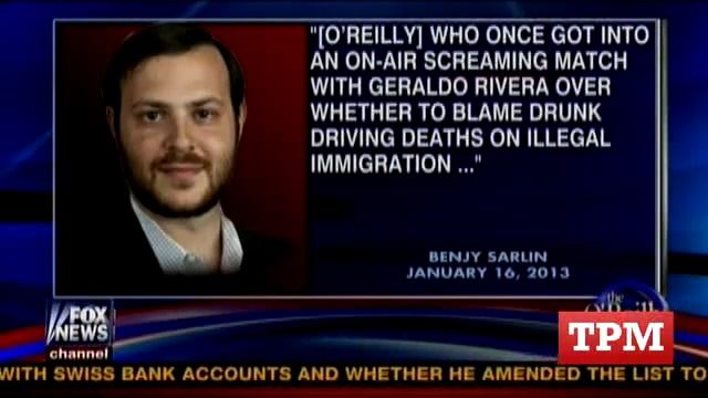 Bill O'Reilly Takes On TPM смотреть онлайн