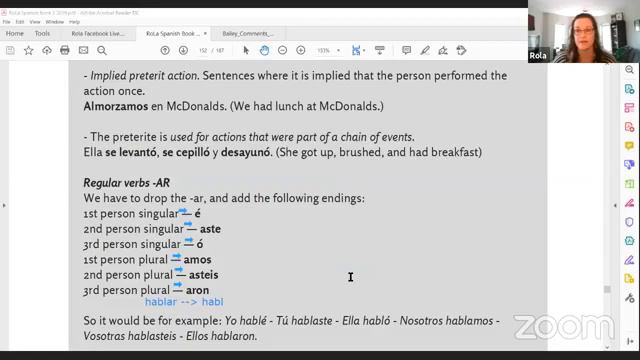 Spanish Class-El Pretérito (Los Verbos AR) смотреть онлайн