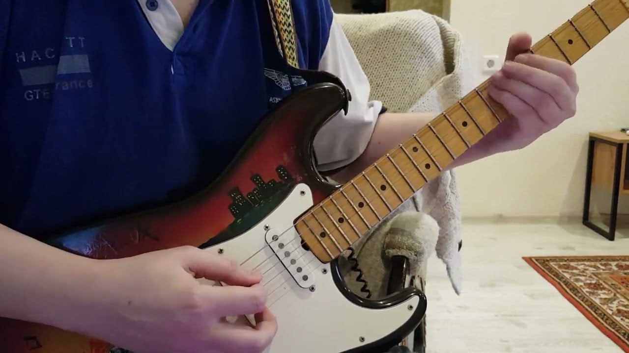 Ария - Герой Асфальта (Маврин/Холстинин) соло на гитаре смотреть онлайн