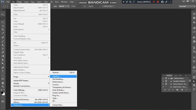 Как поменять язык в фотошопе PS. смотреть онлайн
