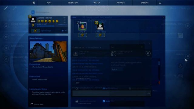 Как играть в лобби с друзьями без ботов \\ #FIXCSGO смотреть онлайн