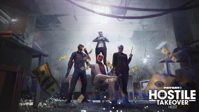 PAYDAY 2 - Backlash Ink (Hostile Takeover Heist Track) смотреть онлайн