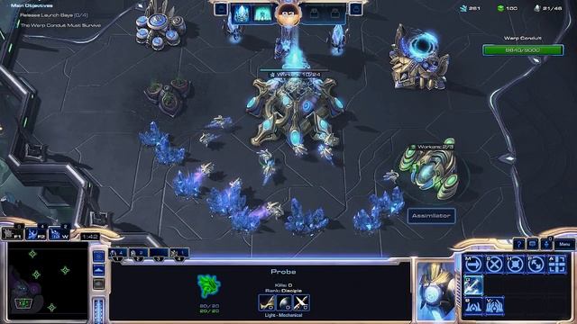 StarCraft 2: Legacy of the Void - Main Campaign Playthrough Part 6 (Amon's Reach, No Commentary) смотреть онлайн