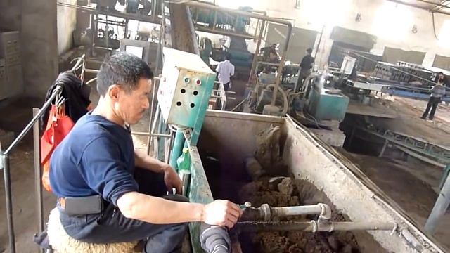 Кирпичный завод (Китай), производство кирпича из глины смотреть онлайн