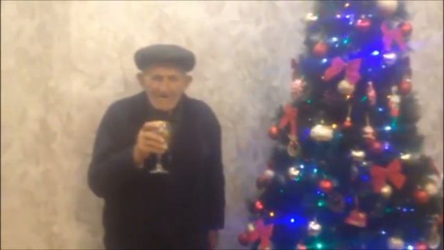 2020 - Новогоднее поздравление 90-летнего дедушки АЙКА из Сасуна, Западной Армении смотреть онлайн