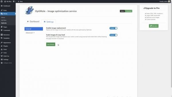 WordPress Image Optimizer for ELEMENTOR that Optimizes All Of Your Images