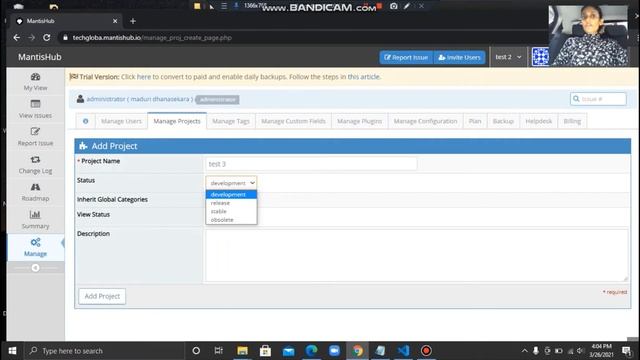 Mantis bug tracker - Mini group research смотреть онлайн