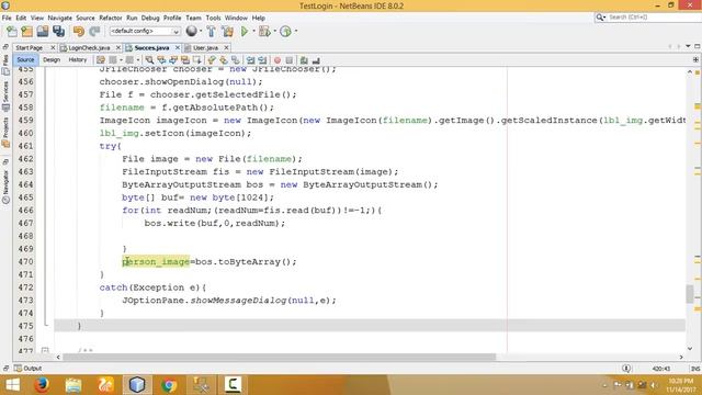 Store Image in SQL Server using Java Netbeans(Update image) смотреть онлайн