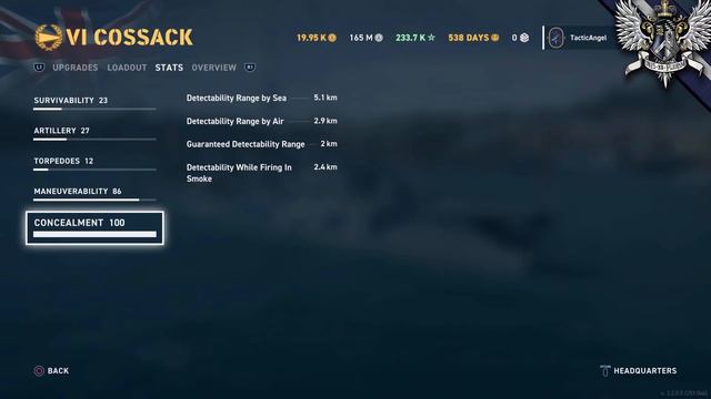 WoWS: Legends - HMS Cossack - Premium Ship Review смотреть онлайн