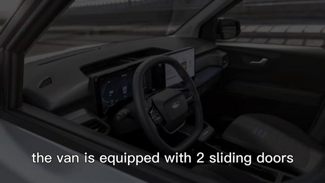 Ford E-Tourneo Courier 2023 I Compact Multi-utility electric VAN смотреть онлайн