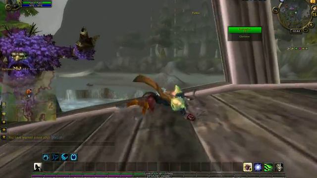 World of Warcraft Cataclysm - Worgen Running Wild Ability смотреть онлайн