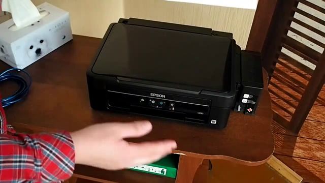 Обзор EPSON L350. печать фотографий на фотобумаге. смотреть онлайн