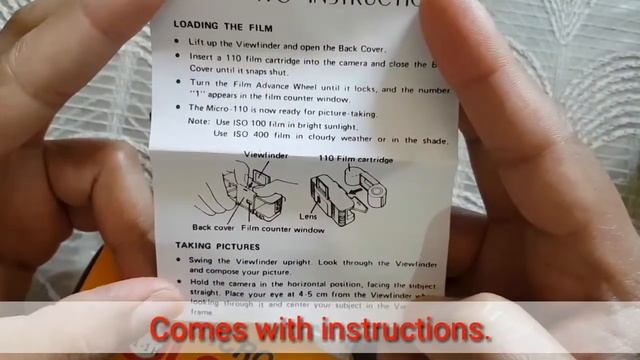 HOLGA Micro 110 Camera Unboxing смотреть онлайн