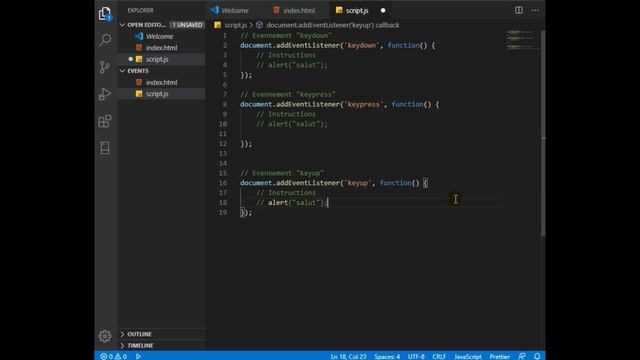 CASSE BRIQUE JAVASCRIPT CANVAS #4 [ LES ÉVÉNEMENTS DE CLAVIER EN JAVASCRIPT ] смотреть онлайн
