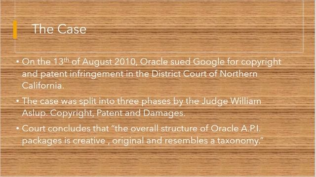 Oracle v/s Google смотреть онлайн