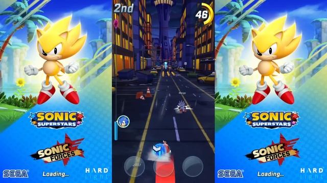 Sonic Forces Mobile - Classic Super Sonic New Runner Unlocked & New Upgraded (android, Ios) Gamepla