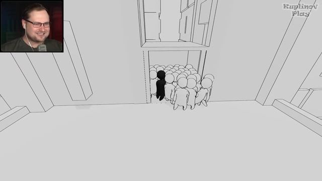 Смешные моменты с Куплиновым  Boxmans Struggle Crowd Simulator