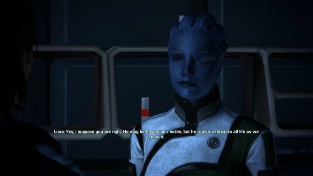 Not Mass effect Legendary edition - Femshep - Jane Shepard and Liara feel sorry for Saren смотреть онлайн