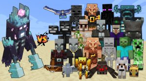 НЕСЧАСТНЫЙ ПРИЗРАК ПРОТИВ МОБОВ МАЙНКРАФТ