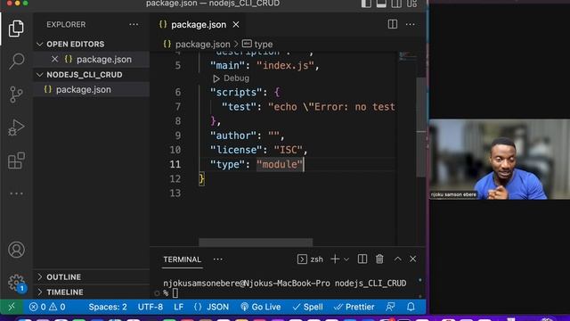 How To Setup A Nodejs Project, Install Dependencies, and Create New files from the terminal смотреть онлайн
