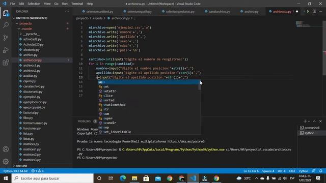 Python. Archivos, Manejo de archivos CSV. Parte 2. смотреть онлайн