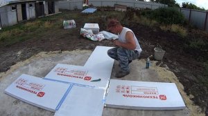 Площадка под каркасный бассейн на даче