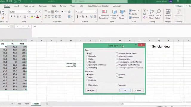 How to Subtract a number from multiple numbers in Excel смотреть онлайн