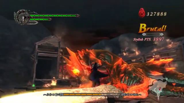 Devil may cry 4 | Неро против Бериал Босс | первый босс смотреть онлайн