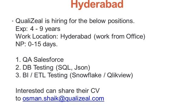 Software Testing Vacancies | 26 July 2022 | Manual Testing | Automation Testing | Across India смотреть онлайн