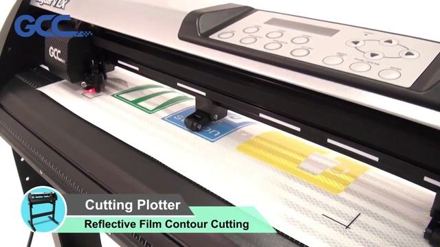 GCC Jaguar V - Contour Cutting Demonstration смотреть онлайн