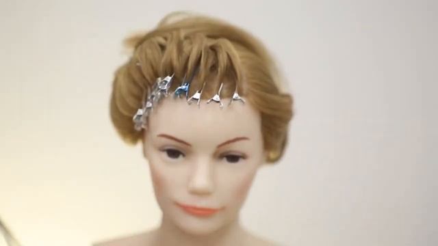 Низкий пучок.Плетение жгут.Прически пошагово .Обучающий УРОК №1. смотреть онлайн