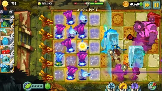 РАСТЕНИЯ против ЗОМБИ 2 или PLANTS vs ZOMBIES 2. Серия 112: Теневой Горохострел смотреть онлайн