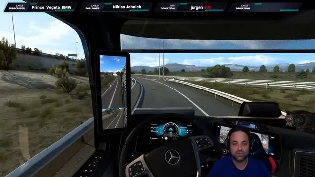 ETS2 ProMods 2.63 - NEW Mercedes Benz New Actros 2019 MP5 ? LIVE [2269] EURO TRUCK SIMULATOR 2 смотреть онлайн