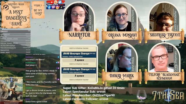 7th Sea RPG (Episode 1: Dangerous Game) смотреть онлайн