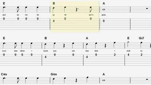 Celine Dion- My Heart Will Go On / Titanic theme song GUITAR TAB смотреть онлайн