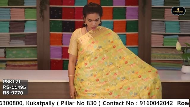 Latest Semi Banaras Fancy Lehengas , Pure Silk Kota Paithani & Coimbatore Sico Sarees Collection смотреть онлайн