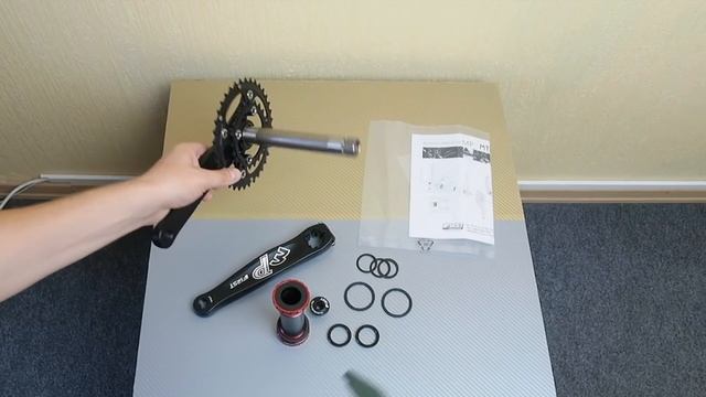 Система и каретка для фэтбайка First MP - распаковка и обзор смотреть онлайн