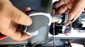 Установка ручки АКПП с подсветкой  на Туарег.