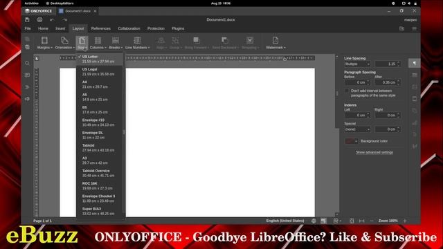 ONLYOFFICE Docs - Goodbye Libreoffice? смотреть онлайн